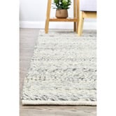 Rug Destination Ivory Rome Hand-Woven Wool Rug