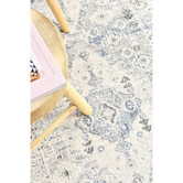 Rug Destination Blue Danial Power-Loomed Runner