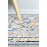 Rug Destination Dark Blue Arsalan Power-Loomed Runner