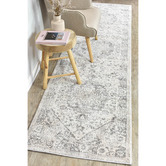 Rug Destination Grey Caiden Power-Loomed Runner