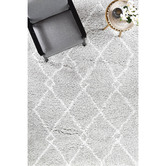 Rug Destination Light Grey Parisa Shag Rug