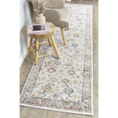 Rug Destination Cream Arsalan Power-Loomed Runner
