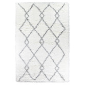 Rug Destination White Parisa Shag Rug