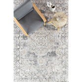 Rug Destination Light Grey Nichols Power-Loomed Rug