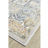 Rug Destination Blue Grey Faisal Power-Loomed Runner