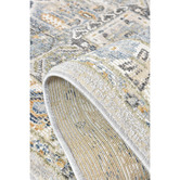 Rug Destination Blue Grey Faisal Power-Loomed Runner