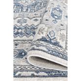 Rug Destination Cream Blue Calmly Power-Loomed Rug