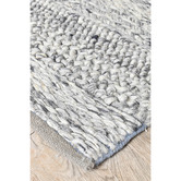 Rug Destination Grey Rome Hand-Woven Wool Rug