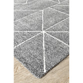 Rug Destination Grey Lambert Microfibre Rug