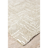 Rug Destination Beige Zavala Microfibre Rug