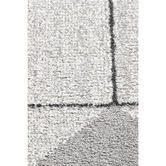 Rug Destination Silver Ellice Microfibre Rug