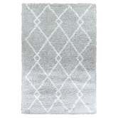Rug Destination Light Grey Parisa Shag Rug