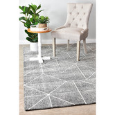 Rug Destination Grey Lambert Microfibre Rug