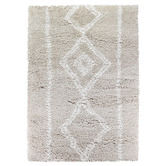 Rug Destination Beige Lahara Shag Rug
