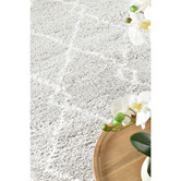 Rug Destination Light Grey Parisa Shag Rug