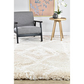 Rug Destination Beige Lahara Shag Rug