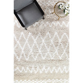 Rug Destination Beige Shahin Shag Rug