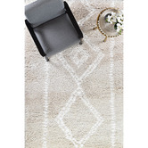 Rug Destination Beige Lahara Shag Rug