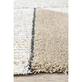 Rug Destination Beige Ellice Microfibre Rug