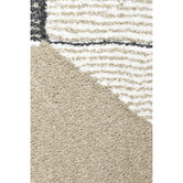 Rug Destination Beige Ellice Microfibre Rug
