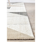 Rug Destination Beige Ellice Microfibre Rug