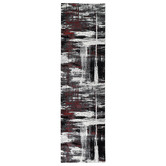 Rug Destination Red Kenny Power-Loomed Runner