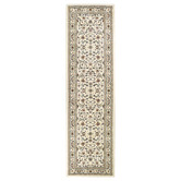 Rug Destination Beige Clarke Power-Loomed Runner