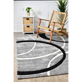 Rug Destination Grey Dupont Power-Loomed Rug