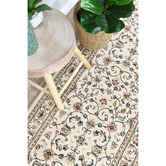 Rug Destination Beige Clarke Power-Loomed Runner