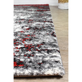 Rug Destination Red Marsden Power-Loomed Rug