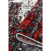 Rug Destination Red Marsden Power-Loomed Rug