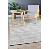 Rug Destination Silver Kareem Power-Loomed Rug