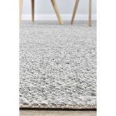 Rug Destination Silver Sami Hand-Woven Wool &amp; Viscose Rug