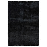Rug Destination Black Krista Shag Rug