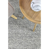 Rug Destination Silver Sami Hand-Woven Wool &amp; Viscose Rug