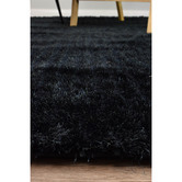 Rug Destination Black Krista Shag Rug