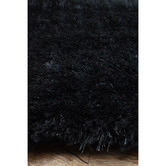 Rug Destination Black Krista Shag Rug
