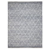 Rug Destination Blue &amp; White Holden Wool &amp; Viscose Rug