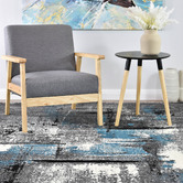 Rug Destination Turquoise Nova Power-Loomed Rug