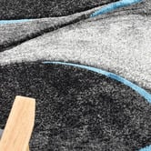 Rug Destination Grey &amp; Turquoise Millard Power-Loomed Rug