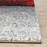 Rug Destination Red Photina Power-Loomed Rug
