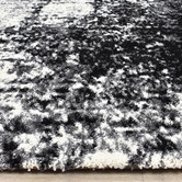 Rug Destination White &amp; Black Millard Power-Loomed Rug