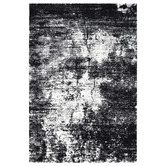 Rug Destination White &amp; Black Millard Power-Loomed Rug