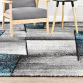 Rug Destination Turquoise Photina Power-Loomed Rug