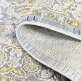 Rug Destination Grey &amp; Yellow Vanessa Power-Loomed Rug