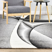 Rug Destination Grey Eutychia Power-Loomed Rug