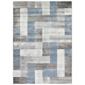 Rug Destination Harper Azure Contemporary Rug