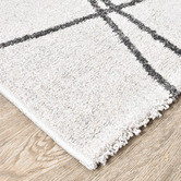 Rug Destination White Harper Power-Loomed Rug