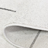 Rug Destination White Harper Power-Loomed Rug