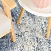 Rug Destination Blue Zayne Contemporary Rug